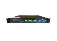 8 Ports 19 dBm 1550nm Optical Amplifier EDFA with WDM connet to the OLT and easy to management cost-effective supplier