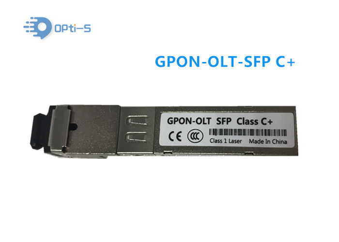 Class C+ 20km GPON OLT SFP Module TX 1490nm 2 488Gbps RX 1310nm