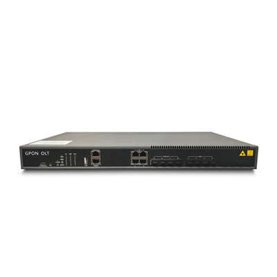 OS-GP04W GPON OLT 8PON NMS/CLI/Web management with 4*10GE uplink port,AC/DC power,Broadcom chip ZTE,Fiberhome,Huawei supplier