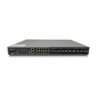 OS-GP16W GPON OLT 8PON NMS/CLI/Web management with 4*10GE uplink port,AC/DC power,Broadcom chip ZTE,Fiberhome,Huawei supplier