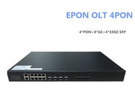 4 PON EPON OLT 1.25G TX 1490nm RX 1310nm for FTTX Solution with EPON OLT 4*PON+8*GE+4*10GE SFP+ supplier