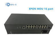 OS-EU16F Single Mode Black 16 Port GEPON MDU ONU , Multiple Households Access EPON ONU for FTTX Realtek chip supplier