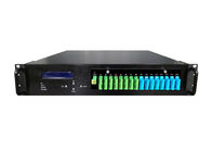16 Ports 19 dBm 1550nm Optical Amplifier EDFA with WDM connet to the OLT and easy to management cost-effective supplier