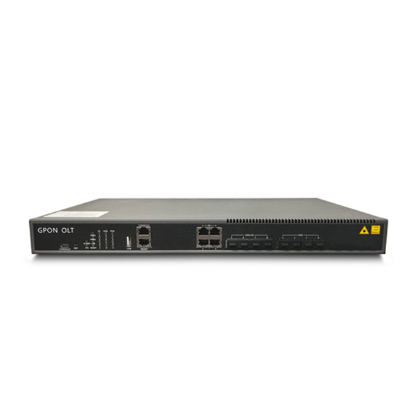 OS-GP04W GPON OLT 8PON NMS/CLI/Web management with 4*10GE uplink port,AC/DC power,Broadcom chip ZTE,Fiberhome,Huawei supplier