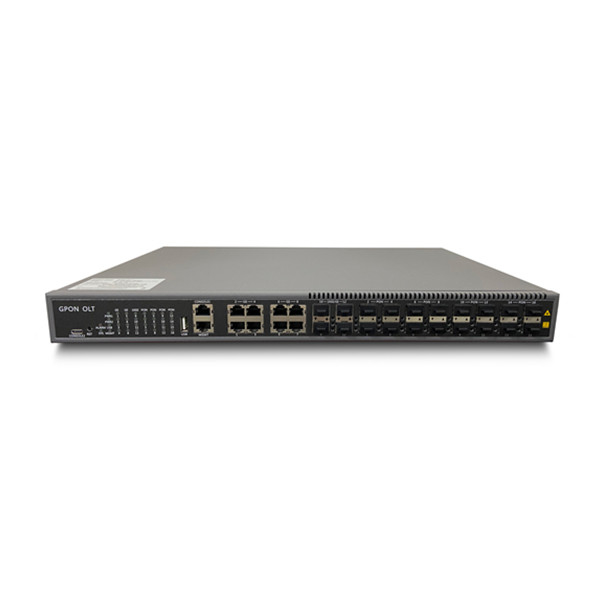 OS-GP16W GPON OLT 8PON NMS/CLI/Web management with 4*10GE uplink port,AC/DC power,Broadcom chip ZTE,Fiberhome,Huawei supplier