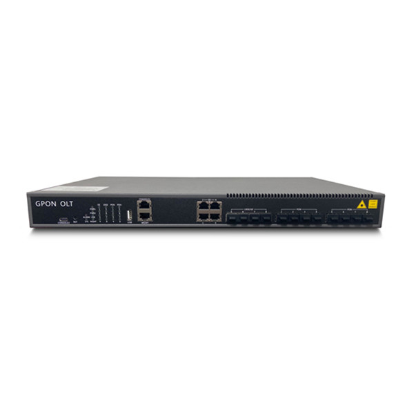 OS-GP08W GPON OLT 8PON NMS/CLI/Web management with 4*10GE uplink port,AC/DC power,Broadcom chip ZTE,Fiberhome,Huawei supplier